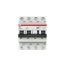 ABB DS203NC-C16/APR300 kombinace jistič/chránič 3P+N 16A 300 mA C A