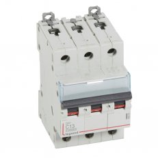 DX3 JISTIČ, 3 PÓLOVÝ, CHAR. C,13A 10000A/16KA LEGRAND 409253