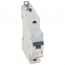DX3 JISTIČ, 1 PÓLOVÝ, CHAR. D,10A 25KA LEGRAND 409806