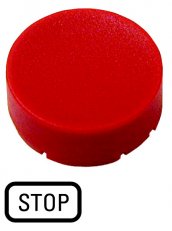 Eaton M22-XDH-R-GB0 Tlačítková výplň, bez prosvětlení, zvýšená, STOPP, červená