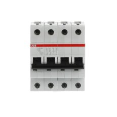 S204M-C2 4 fázový jistič 2 A char. C 10kA ABB 2CDS274001R0024