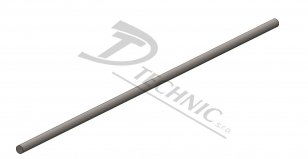 Drát d8 AlMgSi Drát hliníkový - d8 mm - polotvrdý DT TECHNIC 400312