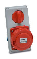 Zásuvkový blok 25000 IP67 230V 16A 3P 6h FAMATEL 25000