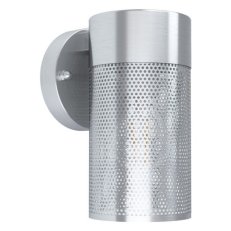 Venkovní nástěnné svítidlo FANTECOLO E27 nerezová ocel/čiré 28W IP44 EGLO 98741