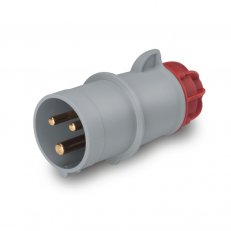 Vidlice XENIA 3P+E, 32A, 6h/380-415 V, 50/60 Hz, IP44 SCAME 214.3236