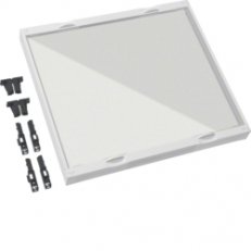 univers N 1600 A-SD 450x500mm transparentní kryt HAGER UC32BAKL