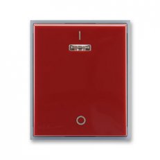 ABB Element 3558E-A00933 24 Kryt jednoduchý s potiskem a čirým průzorem