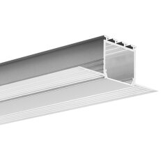 LED hliníkový profil KLUŚ KOZEL neanodizovaný 1m /B6454_1m/ ALUMIA A06454N_1
