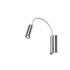 SHOW nástěnná bílá chrom 230V LED 3W 3000K RENDL R12896