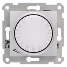 Sedna Stmívač otočný tlačítkové spínání RL 40-1000 W/VA 1 Aluminium SCHNEIDER