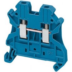 Šroubová svorka, 2 body, 2,5mm2 modrá (obj. mn. 50ks) SCHNEIDER NSYTRV22BL