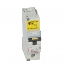 DX3 JISTIČ, 1 PÓLOVÝ, CHAR. C,100A 10000A/16KA LEGRAND 409141