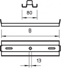 OBO 6358659 Středový závěs MAHL 200 FT
