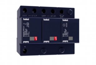 Svodič impulzních proudů a rázového přepětí HAKEL HLSA25-275/2+1 SPD typ 1+2+3