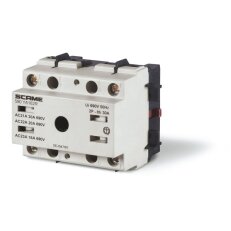 SCAME 590.YA634R Spínací jednotka MANOVRA - 63A 4P pro montáž na přední panel