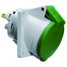 Zásuvka vestavná 16A 4p >50V IP44 10h Quick-Connect BALS 12754