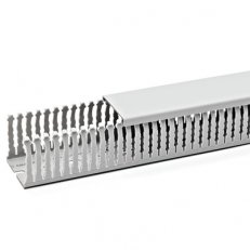 Kanál bezhalogenový 75 x 75 mm (š x v), barva RAL 7035 SCHRACK RH732899--