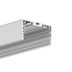LED hliníkový profil KLUŚ LIPOD-50 stříbrná anoda 1m, A02609A_1