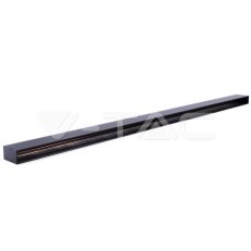 Hanging Aluminum Track Rail Black