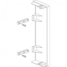 Schneider ISM10554 Stop end 185x55, alu metallic , koncový díl