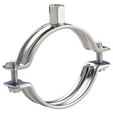 objímka MACROFIX pro potrubí 29 - 35mm, upevnění M8/M10, nerez EN 1.4404