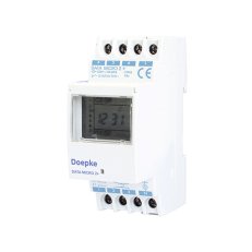 Digitální spínací hodiny Data Micro 2+  0 sp. 0 rozp. 2 přep. 230V AC 09800032