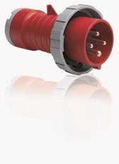 Vidlice 4p. 32 A IP67 6 h šedá-červená 332P6W ABB 2CMA166738R1000