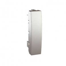 Unica Záslepný kryt, 1/2 modul, Aluminium SCHNEIDER MGU9.864.30