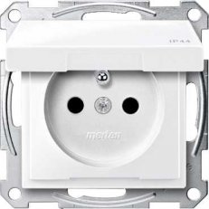 Merten Zásuvka 2P+E 250V s víčkem IP44 System M Active SCHNEIDER MTN2614-0325
