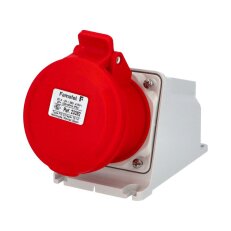 Nástěnná zásuvka IP44/400V/32A/4P 6h - SpeedPRO FAMATEL 23392