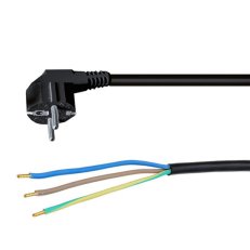 Flexo šňůra, 2m, 3 x 1mm2, černá SOLIGHT PF04