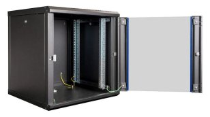 19 nástěnný rozvaděč S-RACK 12U 600 x 60