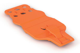 center locking with strain relief; Pin spacing 10.16 mm; orange, oranžová