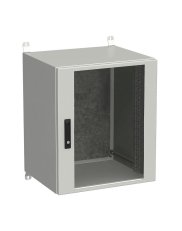 Rozvadeč nástěnný venkovní LC-20 15U 600x500 dveře sklo 3bod.zámek