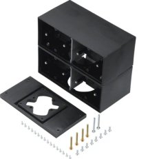 Instalační box pro 8 přístrojů, černá TEHALIT GBZ89005