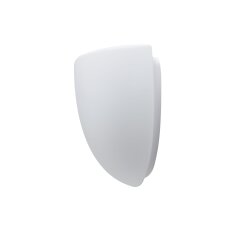 Přisazené svítidlo se skleněným stínidlem OSMONT LYRA 1 13W IP43 E27 PIR bílá