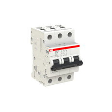 ABB S203MT-K2, třífázový jistič,  2A, K, 10kA, určeno pro drážní aplikace