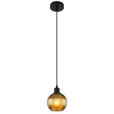 Závěsné svítidlo ZUMBA černá 1x25W E27 IP20 GLOBO 15638G