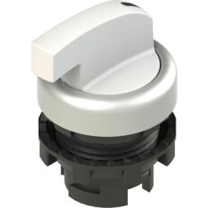 Přepínač Dlouhá páka, d22mm, 3, bílá, plast, chrom, IP67 PIZZATO E21SE23ACE29AB
