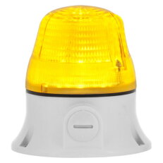 Svítidlo signální MICROLAMP LED 48 V, ACDC, IP54, M16, žlutá, světle šedá 38615