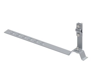Držák vedení s příchytkou L330 pod střešní krytinu na drát d8/10mm, StZn 405712
