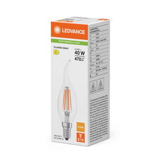 Světelný zdroj LED CLASSIC BA P 3.4W 827 Clear E14 LEDVANCE 4099854466793
