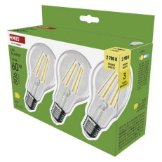 LED žárovka Filament A60, E27, 5,9 W (60 W), 806 lm, teplá bílá EMOS ZF5D42.3