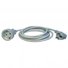 Prodlužovací kabel 3 m/1 zásuvka/bílý/PVC 1mm2 EMOS P0123