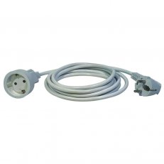 Prodlužovací kabel 3 m/1 zásuvka/bílý/PVC 1mm2 EMOS P0123