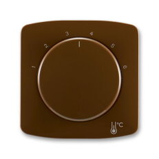 Kryt termostatu s otočným ovládáním, hnědá ABB 3292A-A00300 H