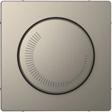 Centrální deska, Merten System D, pro ventilátor, nikl kovová, kov MEG5251-6050