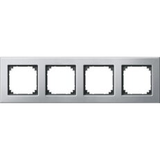 Rámeček M-Elegance 4násobný Platinum Sil SCHNEIDER 475460