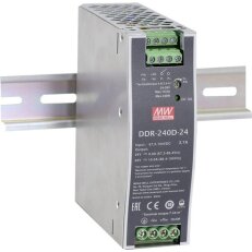 Měnič DC/DC na DIN 240W 24V 10000mA MEAN WELL DDR-240D-24