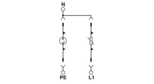 Svodič přepětí typu 2 VAL-SEC-T2-1S-350 PHOENIX CONTACT 2905341